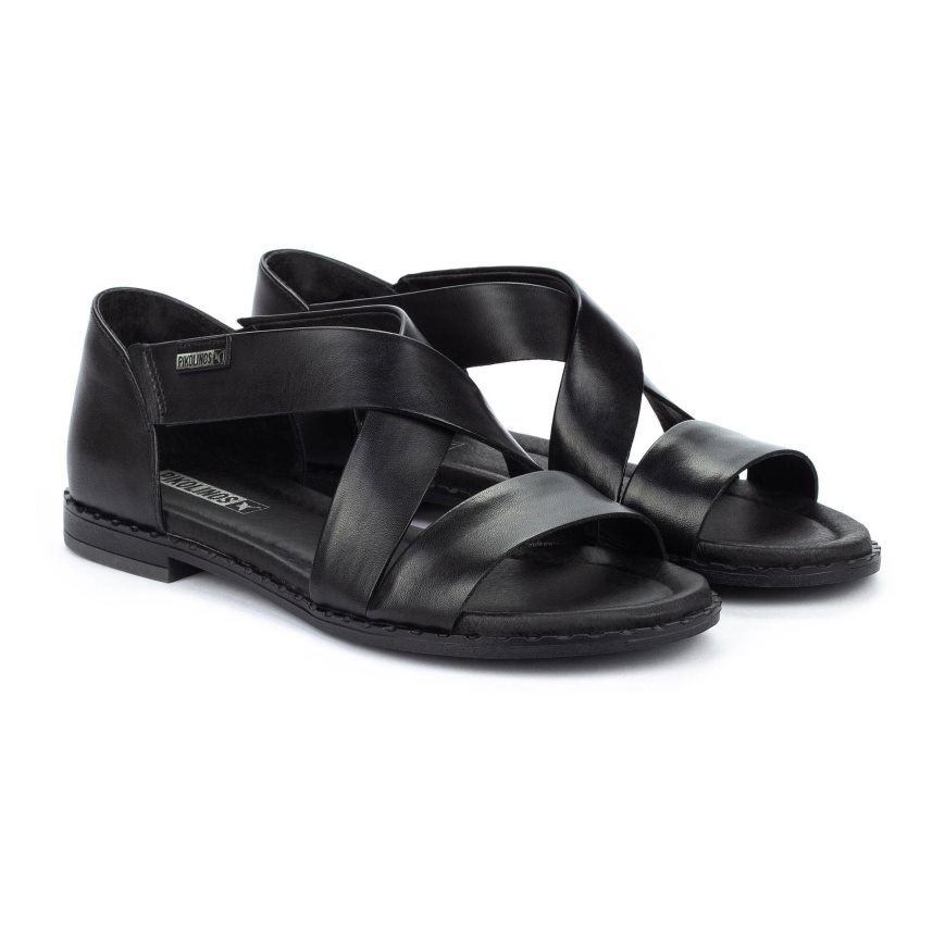 Women's Pikolinos ALGAR Sandals Black | NZ S2A3918